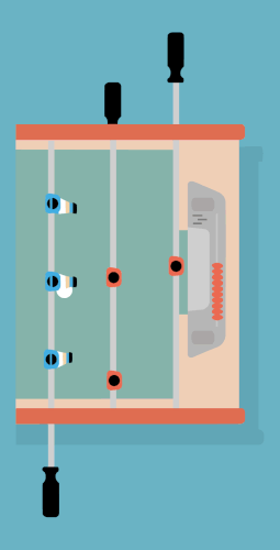 The animated snake shot
